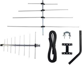 img 3 attached to Enhanced Long Range Reception: McDuory TV Outdoor Yagi Antenna for Attic and Roof Mount - 4K/1080P/HD, Digital OTA Antenna with Exceptional Clarity