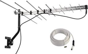 img 4 attached to Enhanced Long Range Reception: McDuory TV Outdoor Yagi Antenna for Attic and Roof Mount - 4K/1080P/HD, Digital OTA Antenna with Exceptional Clarity