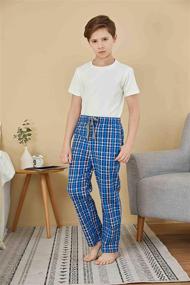 img 2 attached to 👖 Cotton Lounge Pants for Boys - HiddenValor Sleepwear & Robes