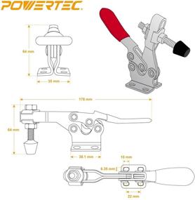 img 1 attached to 🔩 20326 Horizontal Quick Release Clamp by POWERTEC