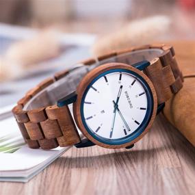 img 2 attached to Wooden Natural Handmade Lightweight Watches