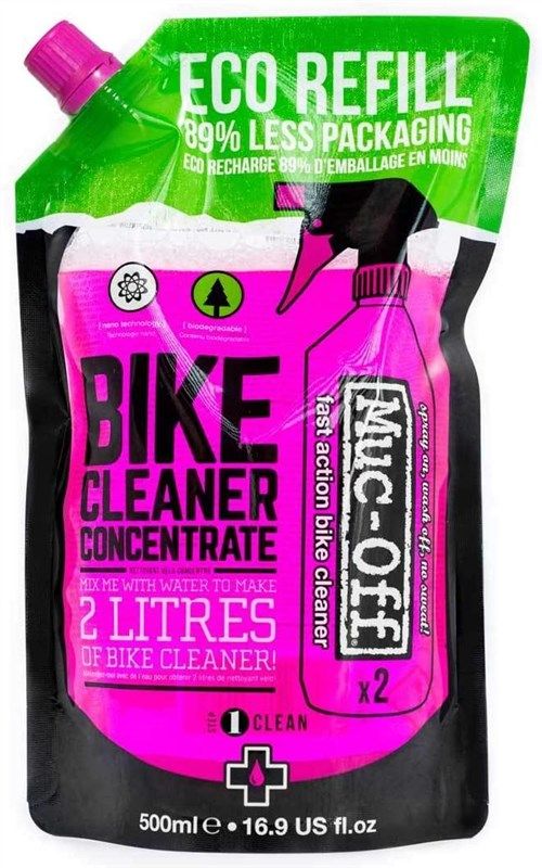 muc off 354 pouch 500ml 로고