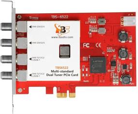img 4 attached to 📺 TBS6522 Dual Tuner PCIe Card - Digital TV Card for Live TV/Window/Linux/HTPC/IPTV Server - DVB-S2X S2 S T2 T C2 C ISDB-T - Multi Standard