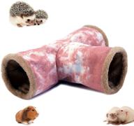 🐹 seo-friendly: small animal cage hanging tunnel toy | washable canvas hideout tube for rats, ferrets, gerbils, sugar gliders, chinchillas | leerking guinea pig логотип