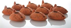 img 2 attached to 🏮 Set of 10 Authentic Biblical HERODIAN OIL LAMPS Replicas from Israel