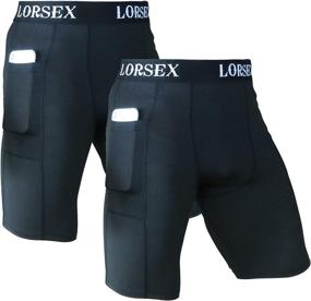 img 4 attached to LORSEX Compression Breathable Comfortable Underwear