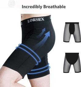 img 3 attached to LORSEX Compression Breathable Comfortable Underwear