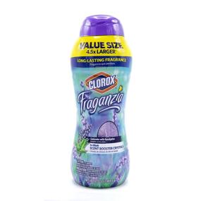 img 3 attached to Clorox BB11150 Fraganzia In-Wash Scent Booster Crystals: Lavender-Scented Laundry Freshener Beads for Fresh, Clean & Great Smelling Clothes – 70 Oz Value