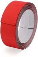 gomake vinyl squeegee buffer roll - tint squeegee felt micro felt for plastic tint squeegee, diy squeegee wings protector, vinyl wrap tools - size: 4cmx300cm logo