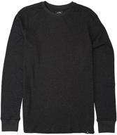 👕 large men's clothing - billabong essential thermal in black logo