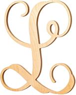 unfinishedwoodco unfinished monogram decorative 13 inch logo