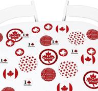 большие точки счастья канадский день партии украшения и принадлежности для конфетти логотип