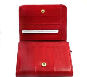 img 2 attached to Vidlea Zipper Wallets Compact Bifold Women's Handbags & Wallets for Wallets