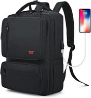 🎒 ultimate college waterproof charging laptop backpacks: stay organized with bookbag design logo