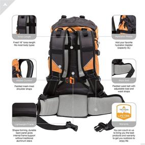 img 1 attached to 🎒 TETON Sports Adventure Backpacks: Lightweight, Durable Daypacks for Hiking, Travel, and Camping