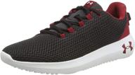 under armour techno men's ripple sneaker - fashionable shoes and sneakers logo