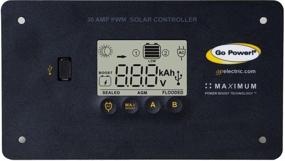 img 3 attached to 🔋 Enhanced Go Power! GP-PWM-30-UL Solar Regulator with BlueTooth - 30 Amp