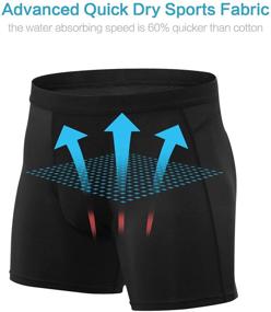 img 2 attached to 🩲 Niksa Performance Briefs: Optimal Athletic Underwear for Athletes