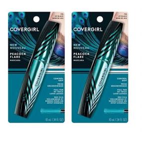 img 4 attached to Двойная проблема: набор туши CoverGirl Peacock Flare из 2 штук - Черный джет 795