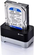 cinolink hard drive dock: usb 3.0 to sata 2.5/3.5 inch docking station with 3.3ft cable - supports 8tb hdd/ssd logo