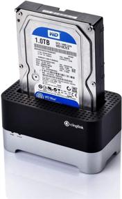 img 4 attached to Cinolink Hard Drive Dock: USB 3.0 to SATA 2.5/3.5 Inch Docking Station with 3.3ft Cable - Supports 8TB HDD/SSD