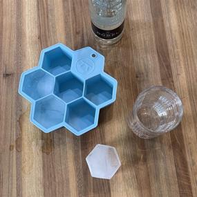 img 1 attached to 🔲 Outset 76634 Hexagonal Silicone 6-Cell Mold