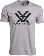 👕 burgundy heather x large vortex t-shirts for men's clothing logo