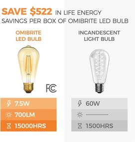 img 1 attached to OmiBrite LED Light Bulb: Illuminating Your Space with Brilliance