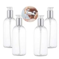 🧴 convenient refillable plastic sanitizer dispenser containers for hygiene on the go logo