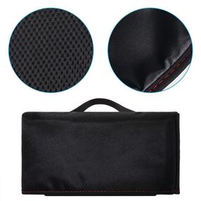 img 1 attached to 🎮 TXEsign Dust Cover for Nintendo Switch - Oxford Nylon Protective Dust Guard with Back Cable Port (Docked Console)