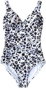 img 1 attached to Nip Tuck Swim Control Swimsuit Women's Clothing