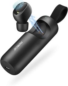 img 4 attached to 🎧 JOWAY H109 Mini Invisible Wireless Earbuds: 20-Hour Working Bluetooth Earbuds for High-Definition Calls, iPhone, Samsung Galaxy, LG, Sony