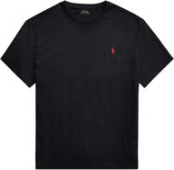 👕 classic polo ralph lauren black t-shirt: timeless style and quality logo