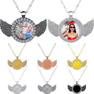 sublimation necklaces picture pendant silver beading & jewelry making for jewelry making kits logo