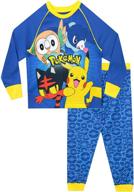 shop the best pokemon boys' pajamas: catch the coolest pikachu designs logo