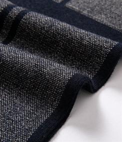 img 1 attached to Villand Luxurious Striped Merino Scarf: Elevate Your Style with Men's Scarf Accessories