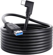 🔌 yoobao 16ft кабель quest link: передача данных высокой скорости usb 3.2 и быстрая зарядка для гарнитур oculus quest vr и игровых пк логотип