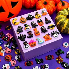 img 1 attached to Halloween Flatback Decorations Ornaments Embellishment Scrapbooking & Stamping