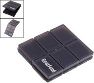 📸 secure your memory cards with gearfend 12 slot memory card carrying case holder – ultimate storage solution for sd and micro sd cards (1 pack) logo