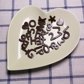 img 1 attached to 🎂 Happy Birthday Cake Decorations Symbols Silicone Letter and Number Chocolate Molds (2pcs)