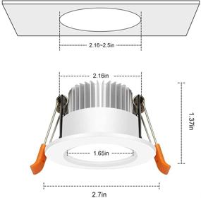 img 3 attached to 💡 Cutting-edge Dimmable Recessed Lighting Downlight: A Powerful Equivalent
