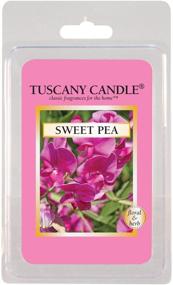 img 1 attached to 🌸 2,5 унции ароматизированных блоков с ароматом горошка Sweet Pea от компании Langley Empire Candle.