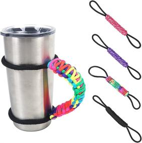 img 3 attached to Kangkang Adjustable Paracord Tumbler Survival Outdoor Recreation