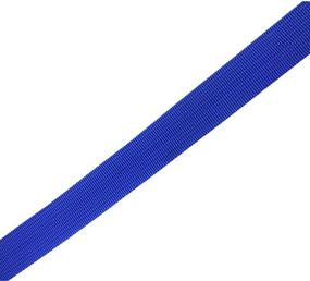 img 2 attached to 🐾 QIANF Polypropylene Webbing: 1-inch x 25 Yards Strap for DIY Pet Products, Straps, Bags, Belts, Collars, Outdoor Gear Repair (Royal Blue)