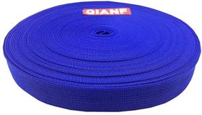 img 3 attached to 🐾 QIANF Polypropylene Webbing: 1-inch x 25 Yards Strap for DIY Pet Products, Straps, Bags, Belts, Collars, Outdoor Gear Repair (Royal Blue)