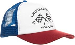 img 2 attached to Аксессуары для младенцев Knuckleheads Infant Trucker Years Bubba для шапок и кепок для мальчиков