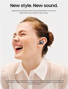 img 2 attached to SAMSUNG Galaxy Buds Live True Wireless Earbuds US Version 🎧 with Active Noise Cancelling and Wireless Charging Case in Mystic Black