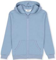 jiahong kids fashion hooded sweatshirt: athletic youth zip-up hoodie for boys and girls logo