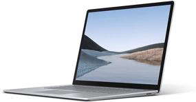 img 4 attached to 💻 Renewed Microsoft Surface Laptop 3 - 15" Touch-Screen - AMD Ryzen 5 Surface Edition - 8GB Memory - 256GB SSD - Platinum