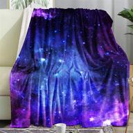 galaxy blanket flannel lightweight seasons logo